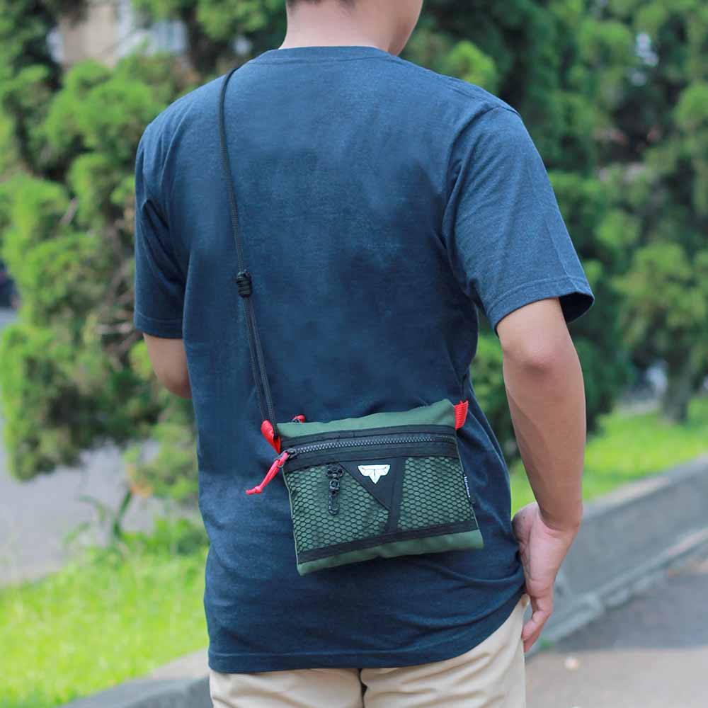 Tas Sling Bag Sacoche - Tas Selempang Handphone Mini Bag Pria Keren Slingbag Kecil Terbaru