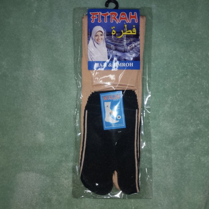 kaos kaki jempol wanita telapak hitam