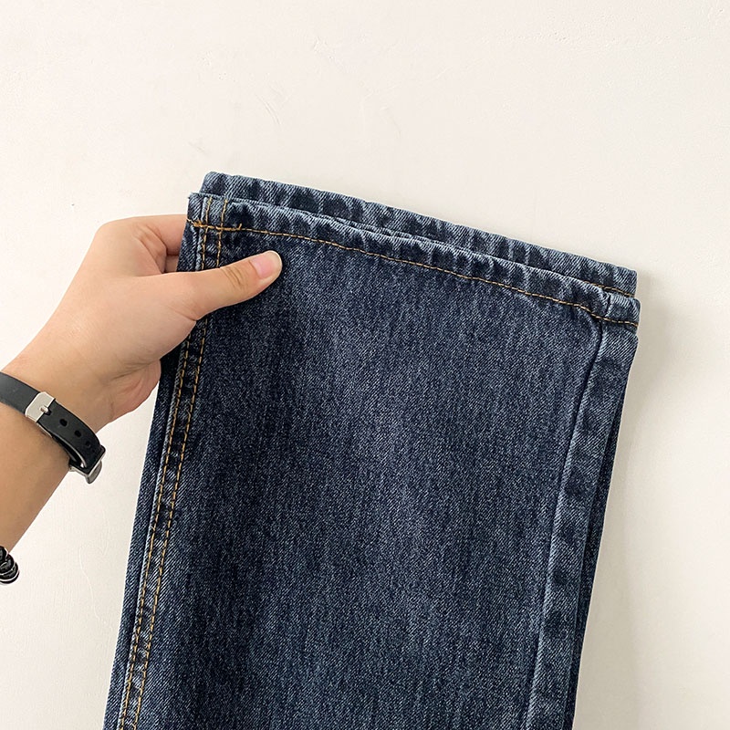 Highwaist Loose Jeans Wanita Kulot Boyfriend Jeans Wanita Korea