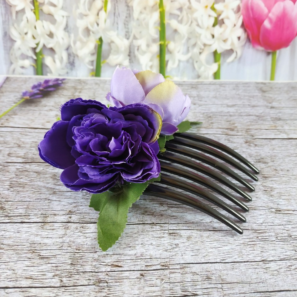 Sirkam Pesta Import / sirkam bunga hiasan Rambut Handmade Tokonasibbaik