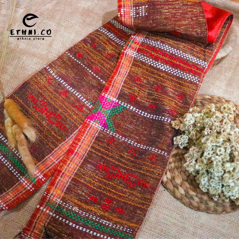 Syal Tenun Ulos Selendang Khas Batak Etnik