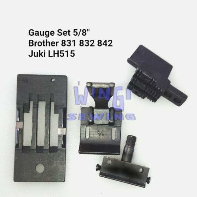 Gauge Set Getset Mesin Jarum 2 Manual 5/8 in