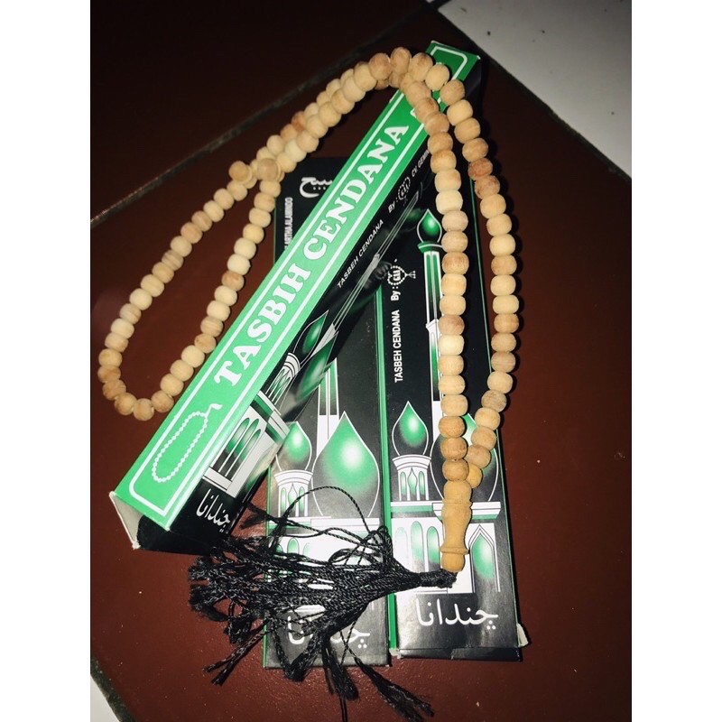 TASBEH KAYU • TASBIH KAYU CENDANA • TASBIH KAYU 100 • TASBIH WANGI • TASBIH KAYU CENDANA WANGI