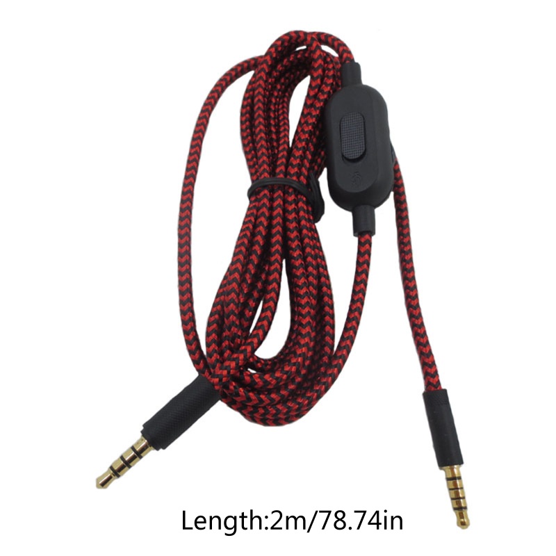 Bt 3.5mm Male to Male Kabel Headphone Extension Cord Kawat AUX Terlaku Untuk GPRO X G233 G433 Headset Gaming