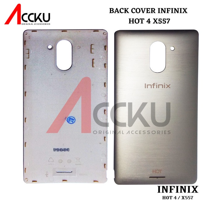 BACK COVER INFINIX HOT 4 TUTUP BELAKANG INFINIX HOT 4 INFINIX X557 ORI