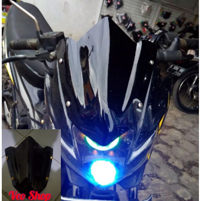 Jual Visor Suzuki Satria Fu Barong Model Sipit Plus Baut Windshield Suzuki Satria Fu Barong