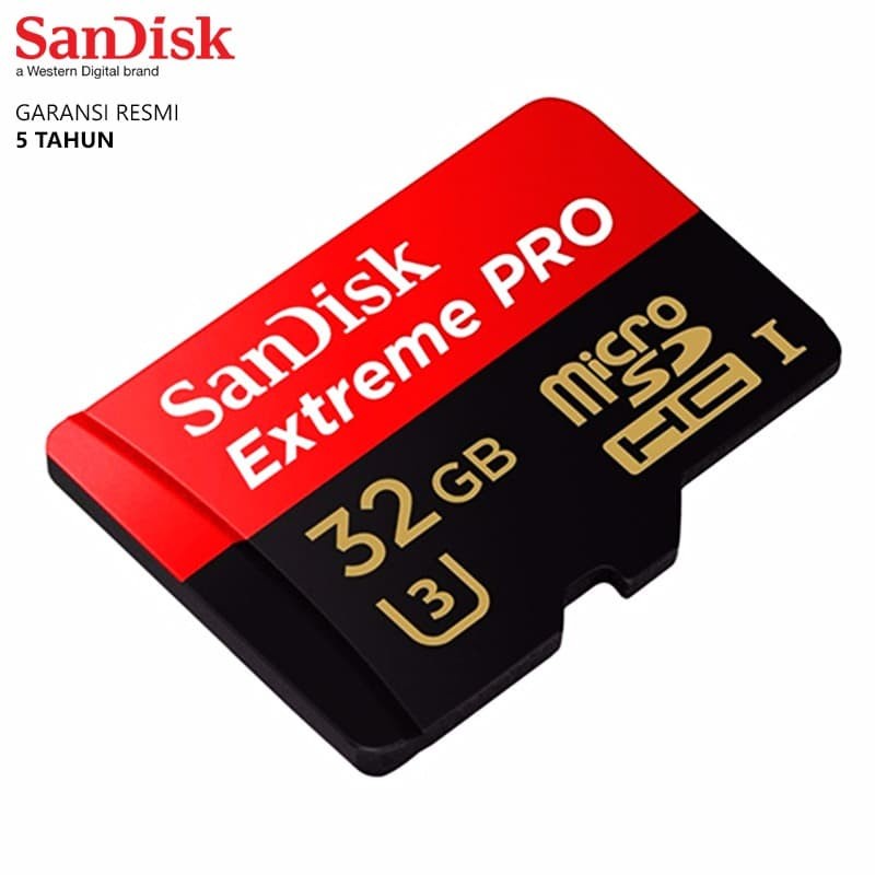 Micro SD Sandisk Extreme Pro - 32 GB / 64 GB / 128 GB