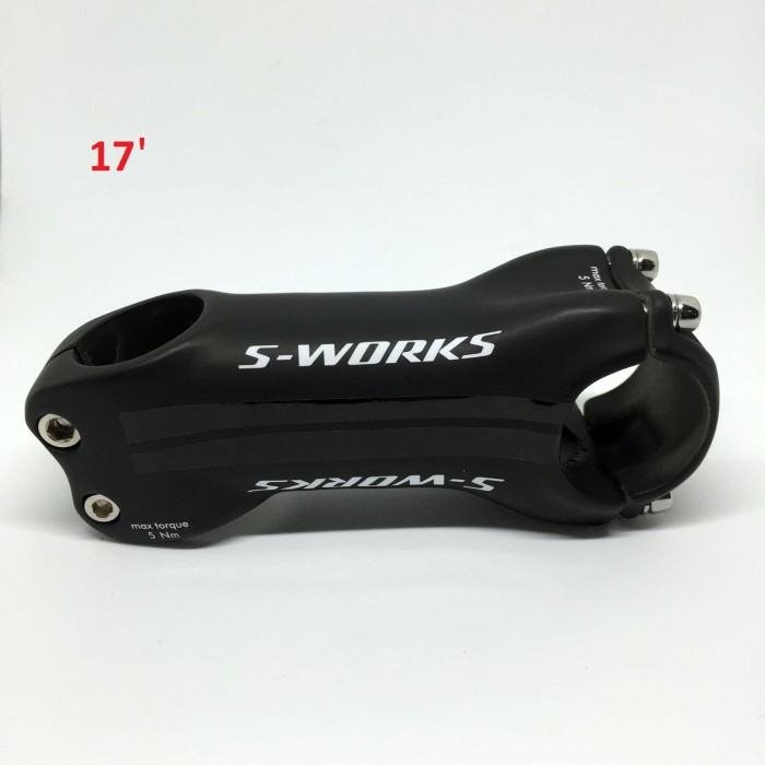 Stem Carbon SWORKS angle 17 derajat - 17 degree stem