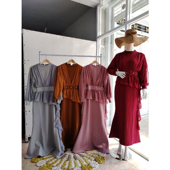 DRESS PRINCESS/ GAMIS KONDANGAN/ GAMIS CERUTY PREMIUM/ DRESS MAXY