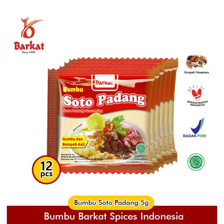 Barkat - Bumbu Soto Padang 5 gr