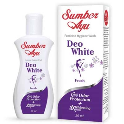 Sumber Ayu Pembersih Kewanitaan Feminine Hygiene Wash Deo White Soft | Fresh 50 ml 90ml_Cerianti