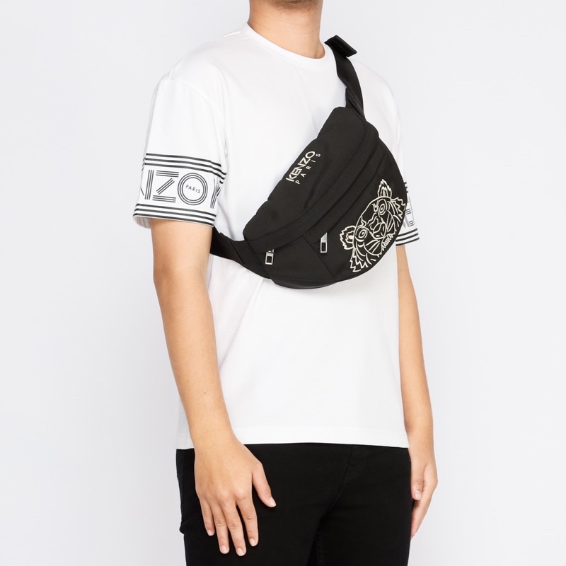 Ken. Bumbag Tiger Black Gold