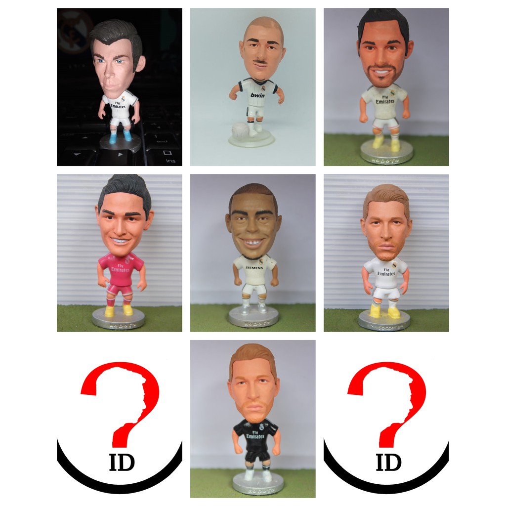 Figure Pemain Bola Kodoto Real Madrid Away Pink James Bale Home season 2013