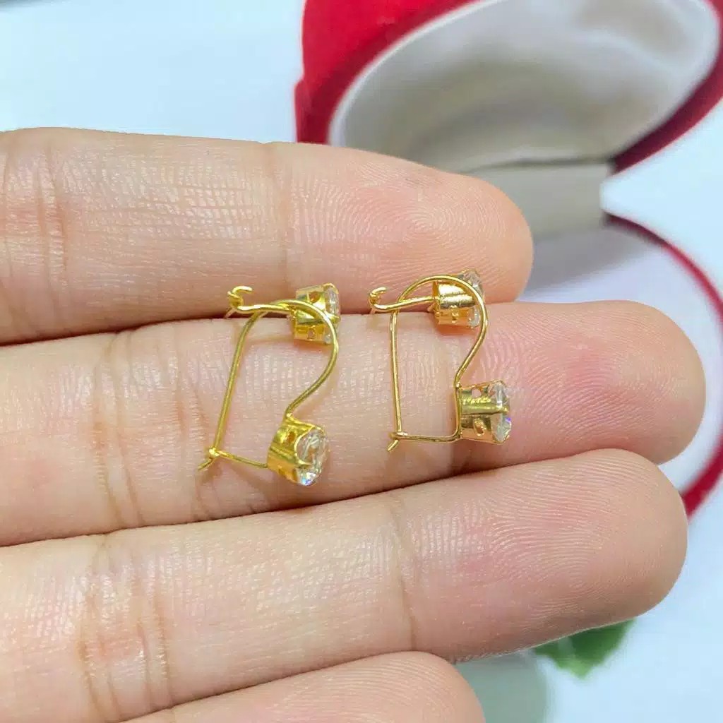 ( C O D ) anting desi permata gold