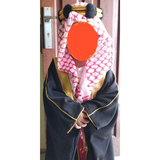 Jubah luaran bisht habaib anak anak