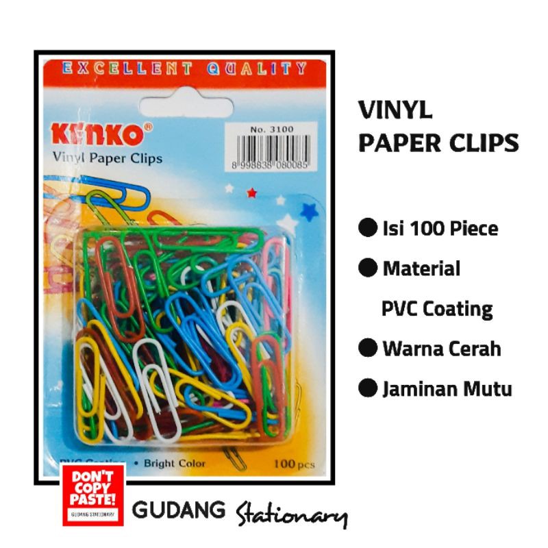 Paper Clips Vinyl KENKO