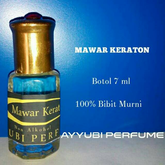 Jual Minyak Wangi Mawar Keraton 7 Ml 100 Bibit Murni Indonesia