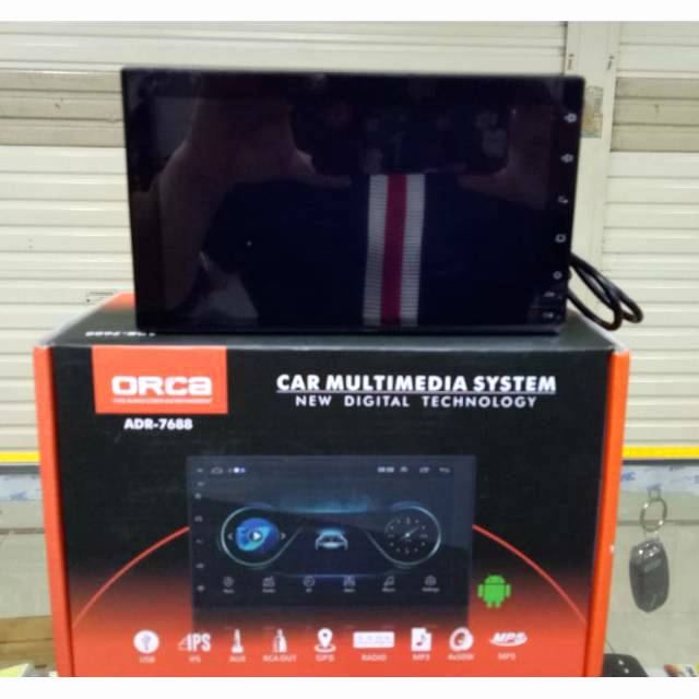 TAPE TV MOBIL ORCA ADR-7688 DOUBLE DIN ANDROID HEAD UNIT