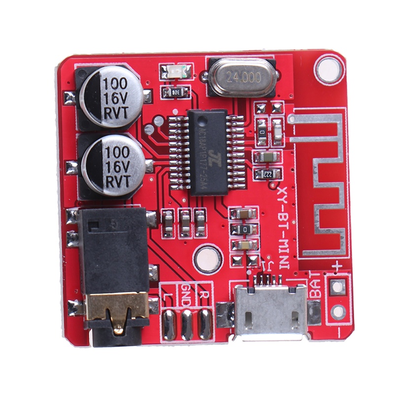 （✔✔❤() Papan Modul decoder mp3 lossless Nirkabel bluetooth 3.7-5v Kartu tf