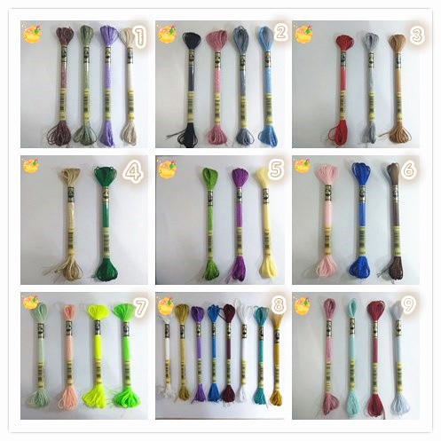 DMC EMBROIDERY FLOSS ART 317W JEWEL LIGHT EFFECTS GLITTER METALLIC | Benang Sulam Katun DMC Metalik - Jewel Effects