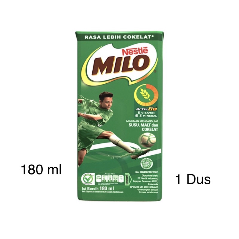 

Milo Activ Go UHT 180ml (1 karton)