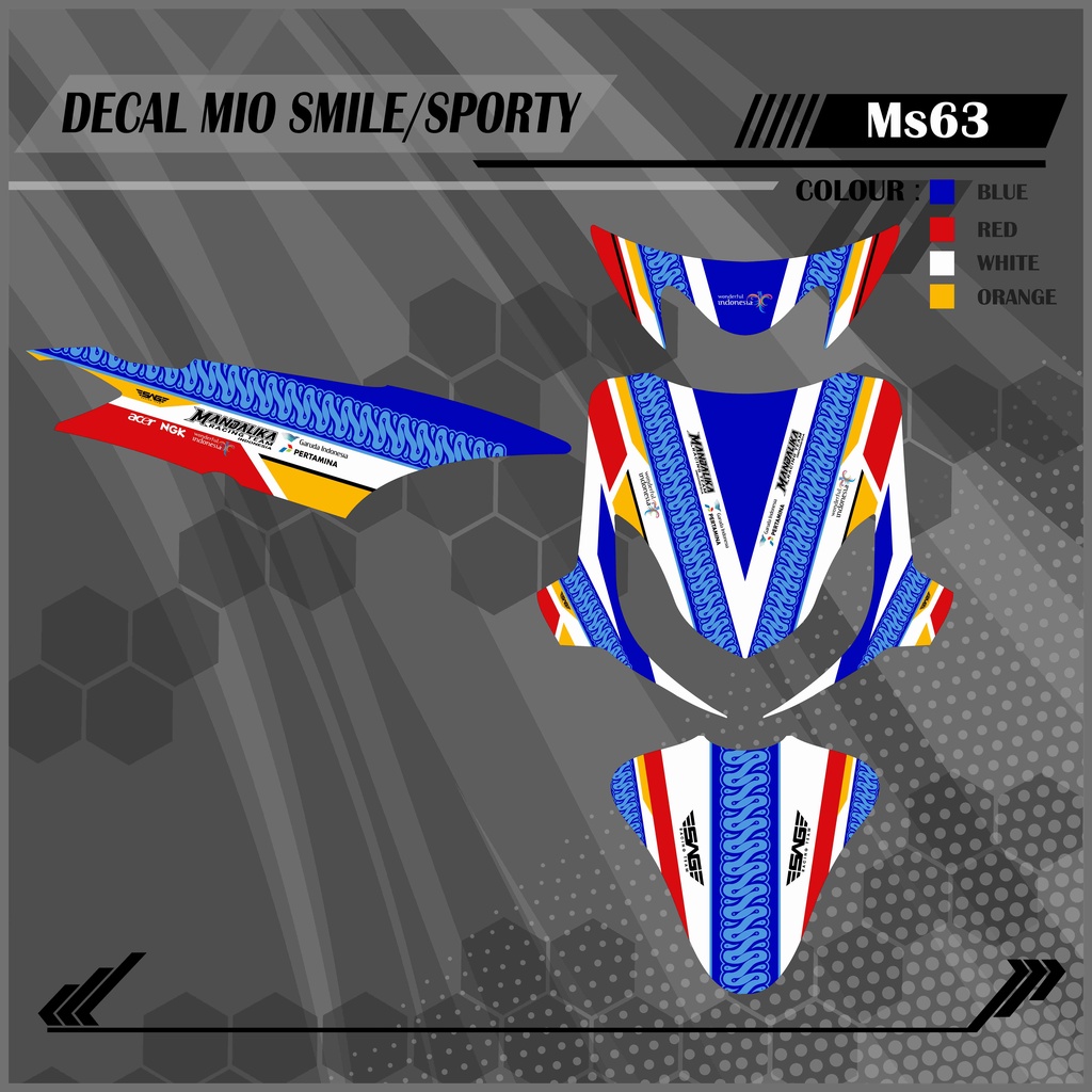 decal mio smile/sporty MANDALIKA 63