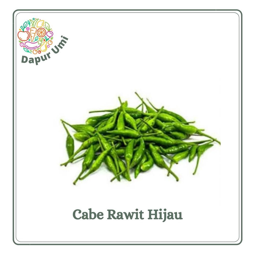 

CABE CABAI CENGEK RAWIT HIJAU - SAYUR SAYUR SEGAR PURWAKARTA