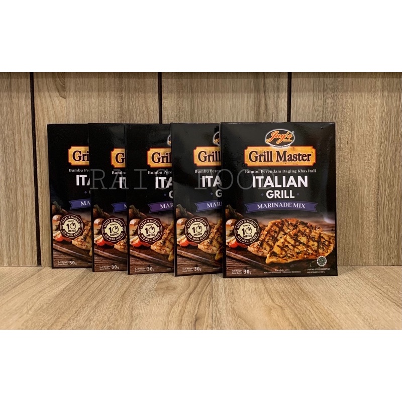 

Grill Master Italian Grill Marinade Mix By Jay’s