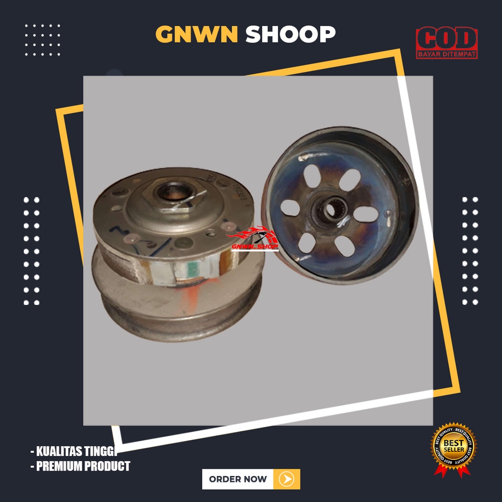 Puli Set Honda Beat fi Th 2013 2014 Original Copotan