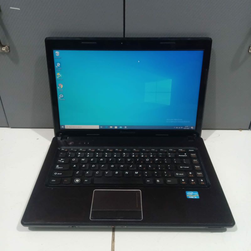 Laptop Lenovo G470 intel Cor i3 Ram 4GB HDD 320GB Layar 14 inch Windows 10 Mulus siap pakai