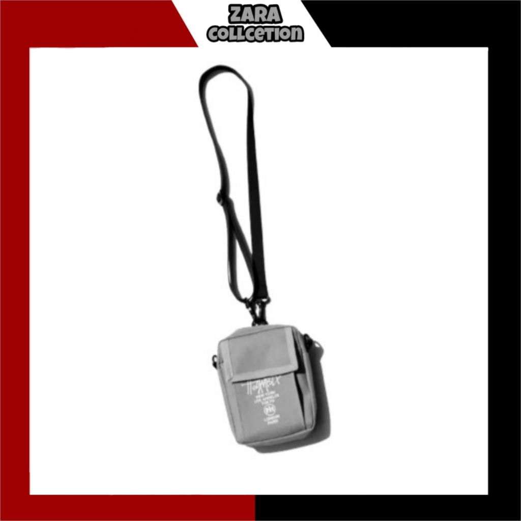 [COD] ZARA - Arsen - Tas selempang slingbag mini waterproof fashion pria cowok batam kekinian murah