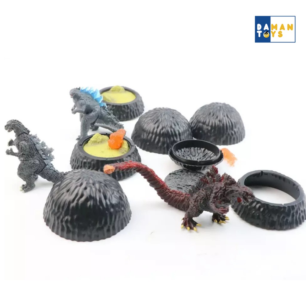 3pcs/set Godzilla Egg Blind Box 10 Cm PVC Action Figure