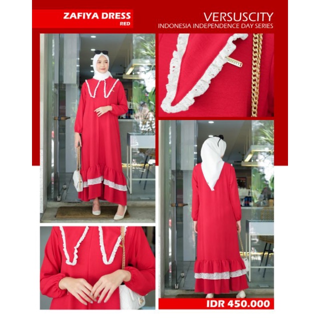 Zafiya dress versus city