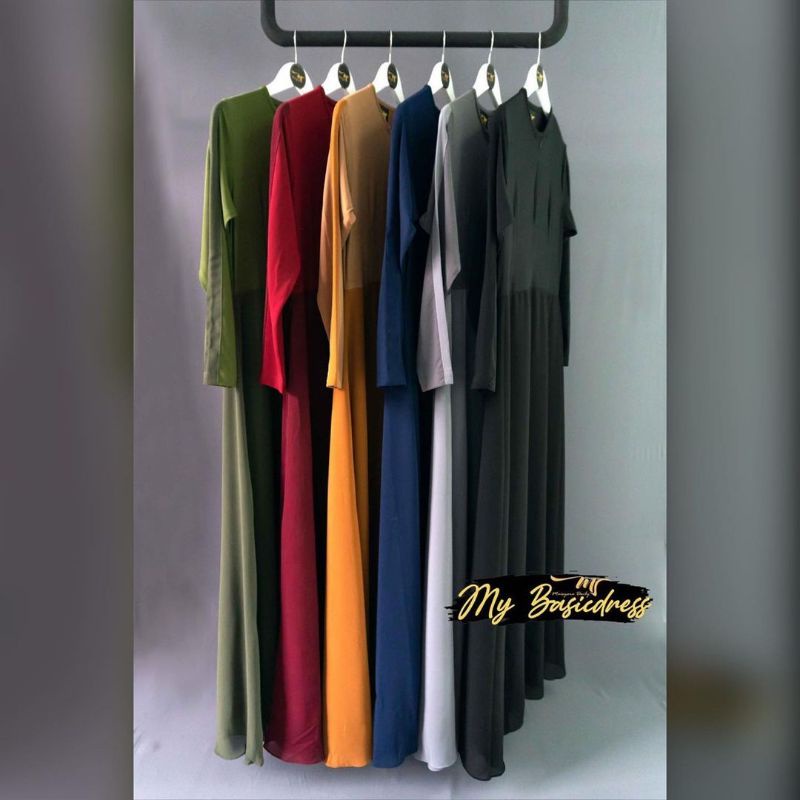Basic Dress by Maisyara.syari
