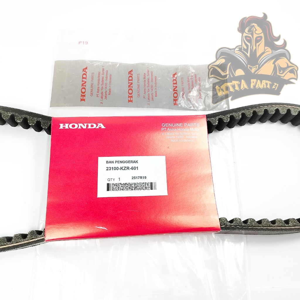 VANBELT V-BELT HONDA KZR KUALITAS ASLI ORIGINAL HONDA AHM PRESISI ANTI SELIP AWET DAN DIJAMIN MANTAP VARIO 125 TECHNO VBELT