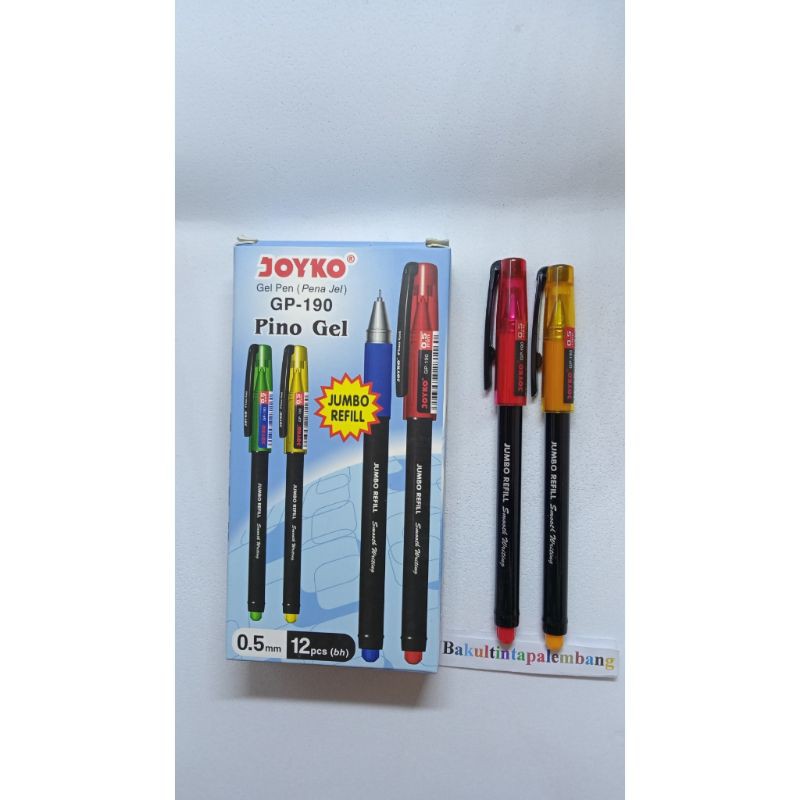 

Pulpen Gel Joyko 0.5mm GP-190 pino Gel