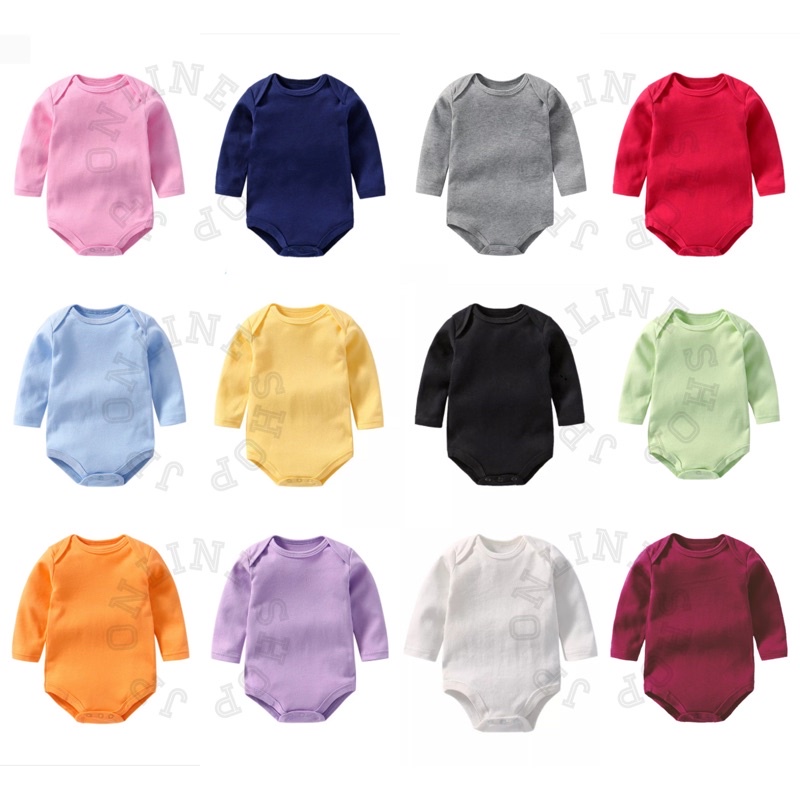 Jumper Bayi PANJANG POLOS Love Clouds [SNI]