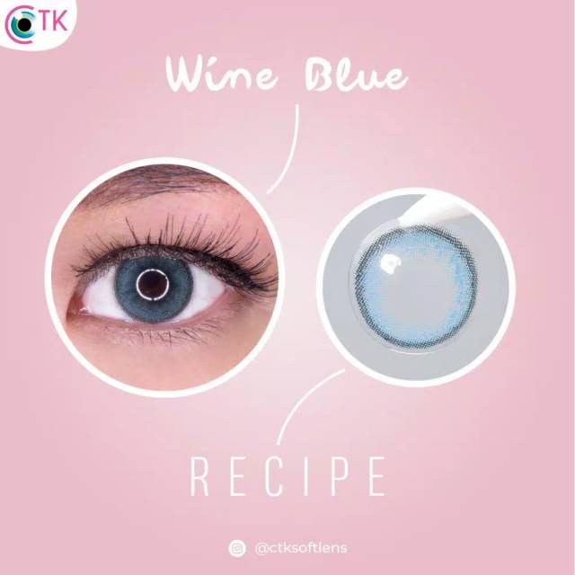 Softlens RECIPE 14.5 MM by CTK / Softlen Soflen Softlense Warna Normal