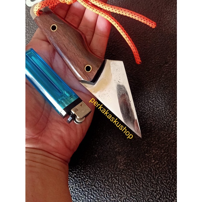 Pisau Seset Kulit - Pisau Seset Skiner Buscraft Baja Hss Gregaji Batu - Vivistecolection