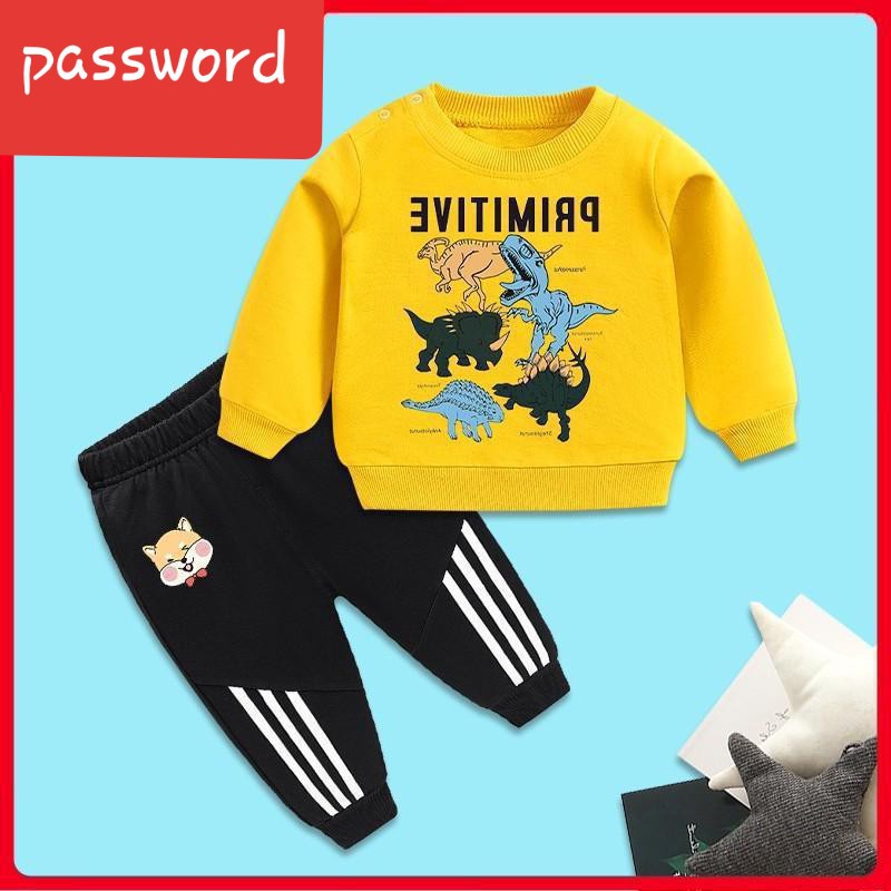 HappyOliver PASSWORD JURRASIC Setelan anak 1 - 7 Tahun Baju Anak BerKualitas