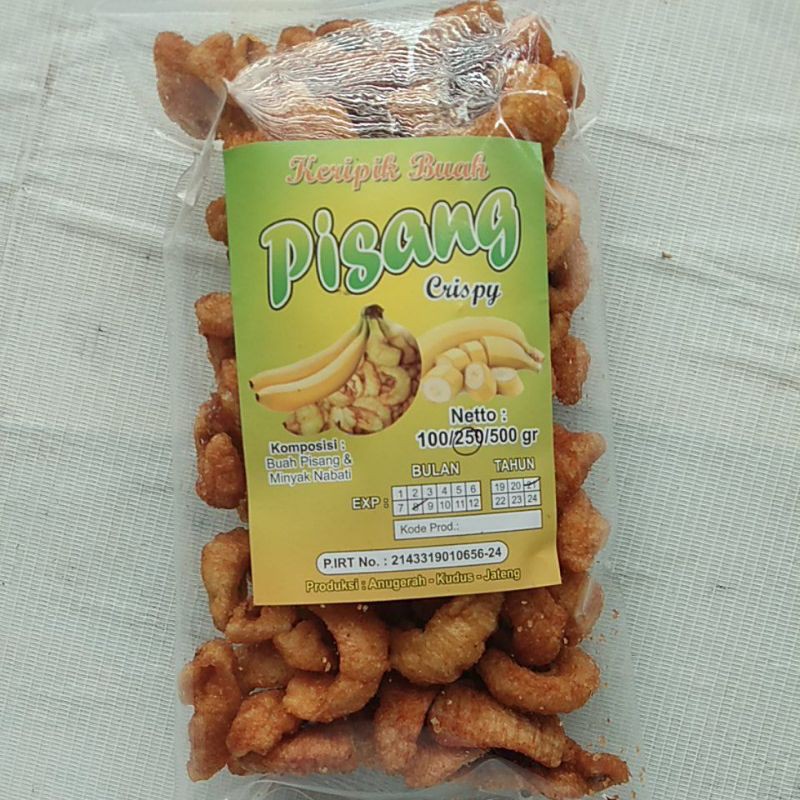 

Keripik pisang crispy