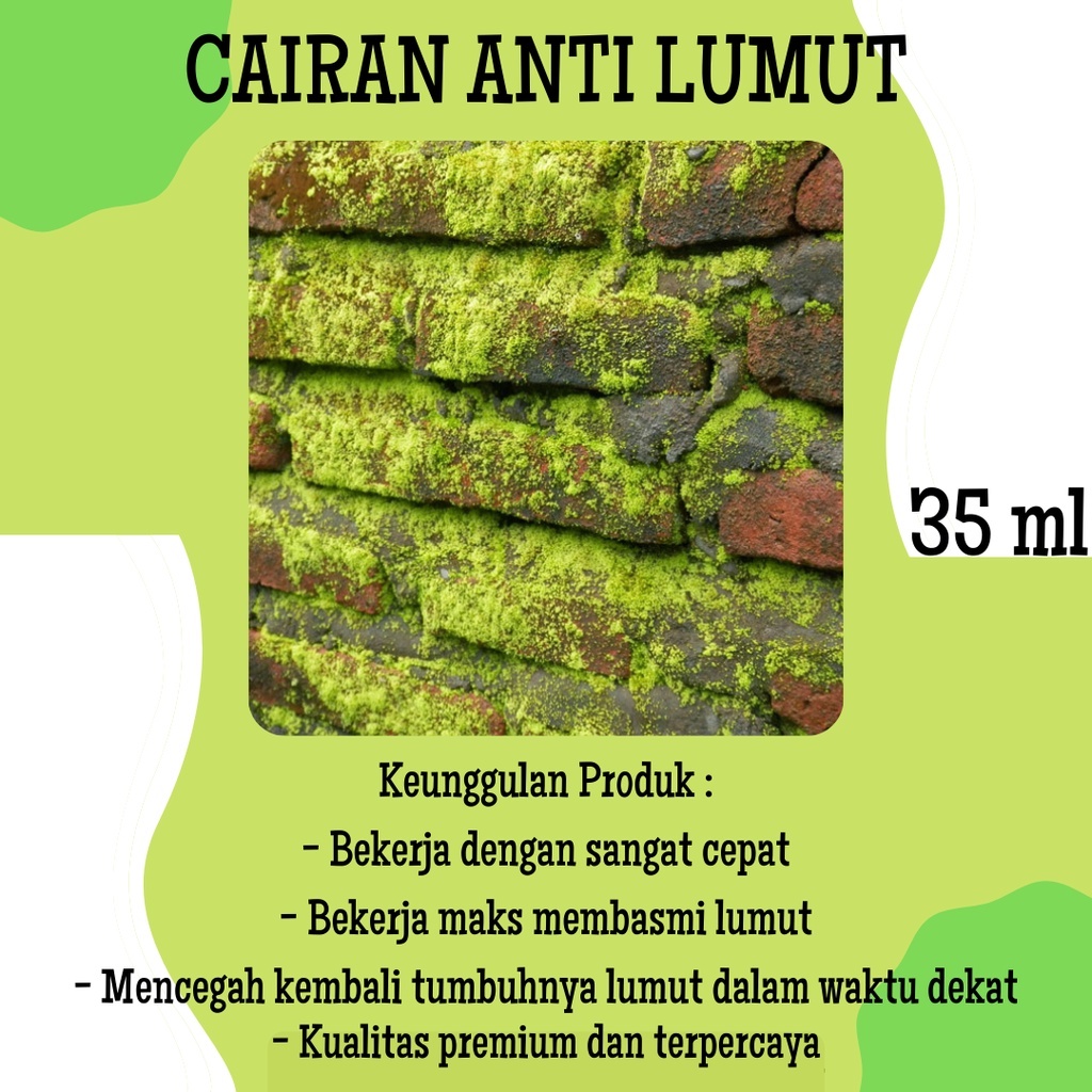 Cairan Spray Anti Lumut 35 ML Termurah Terlengkap Anti  Gulma Hama Gooden Ampuh Natural, Semprotan A