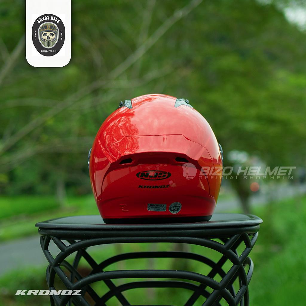 Helm Half Face NJS Kronoz Solid Original