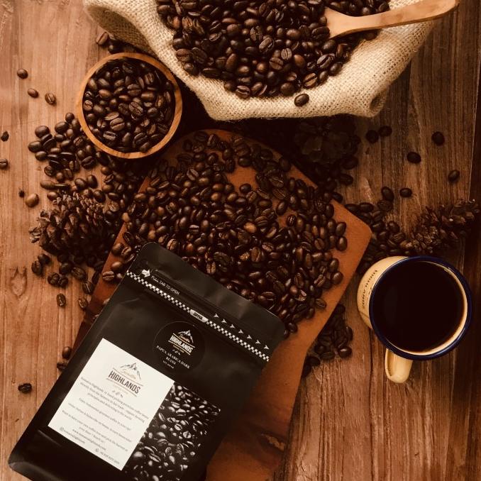 

[COD] PAPUA ARABICA DARK ROASTED COFFEE BEANS 200 GR [COD]