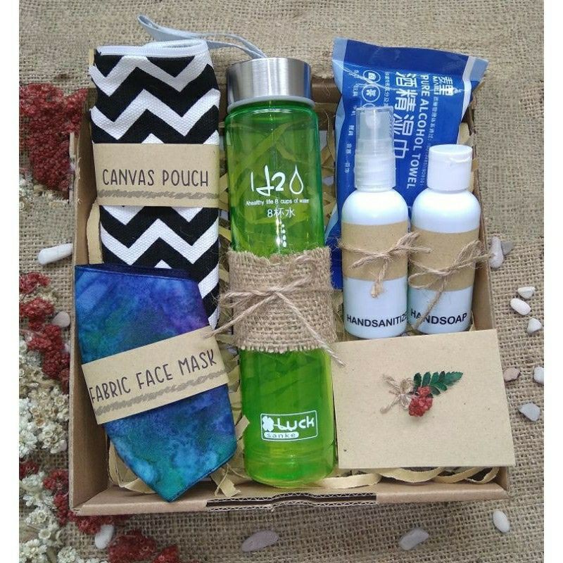 

Hampers new normal Gift Box unik kado unik kado wisuda aesthetic hampers eco friendly free card