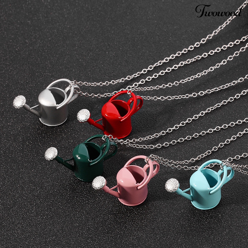 Kalung Choker Anting Kait Desain Botol Air Bahan Alloy Bebas Alergi Ramah Kulit Untuk Pesta