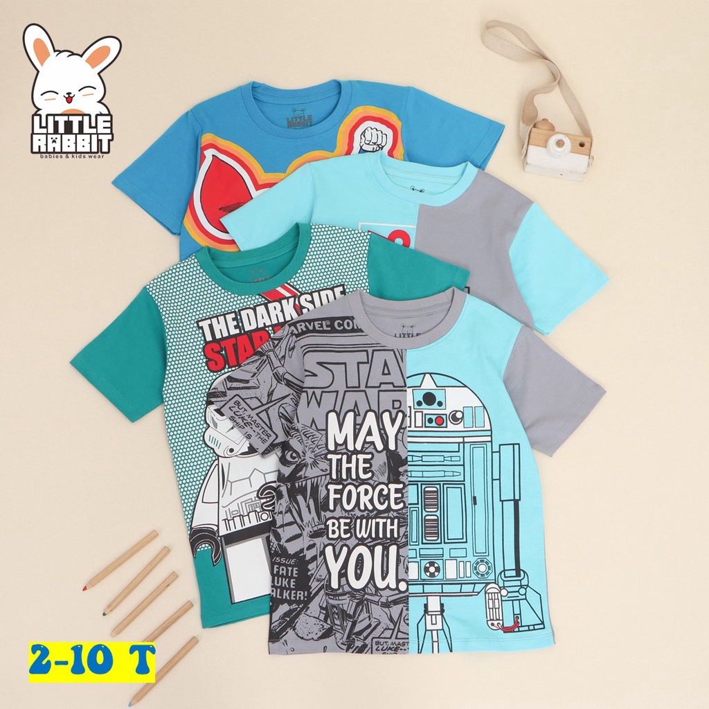 Kaos Tshirt superhero by little rabbit | DUO KRUCILS