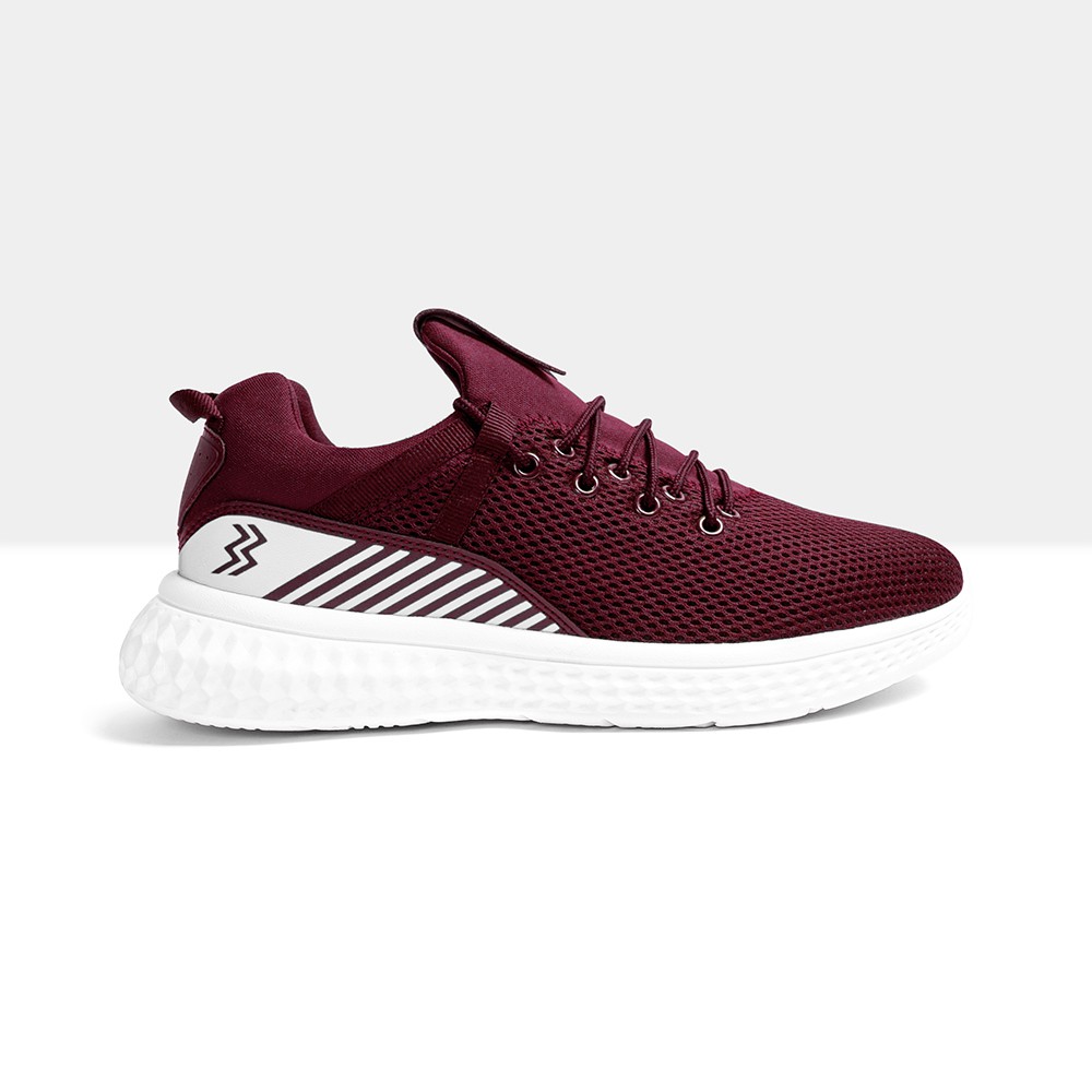 

Athletica Official Shop - ATH 4 Maroon White | Sepatu Running | Sepatu Pria