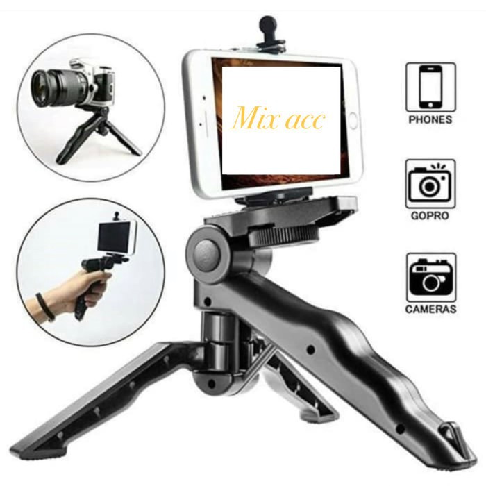 TP-001 Tripod mini DSLR Vlog Smartphone Handle Camera Action Cam GoPro