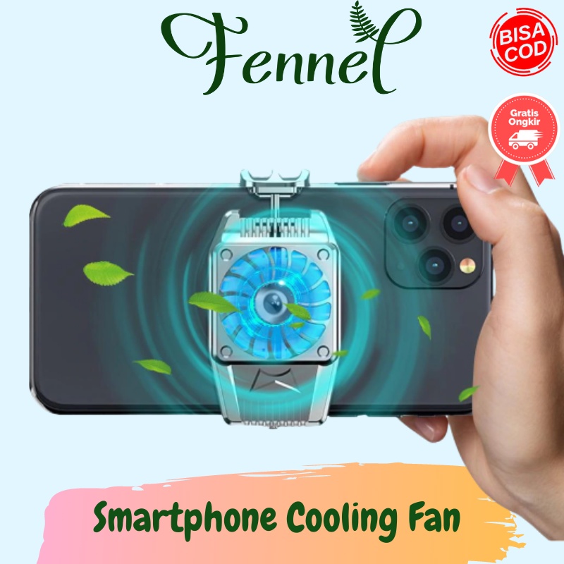 Kipas Pendingin Smartphone Cooling Fan Radiator Heat Sink H-15